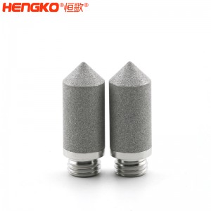 恒歌生產(chǎn)溫濕度傳感器防護罩_防水防腐耐高溫不銹鋼濕度傳感器外殼濾芯