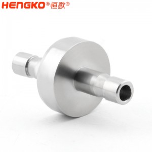 恒歌高壓復(fù)合罐SCBA閥門優(yōu)質(zhì)燒結(jié)粉末多孔不銹鋼金屬過(guò)濾器