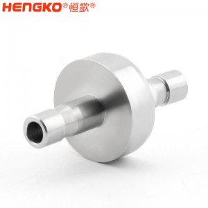 恒歌高壓復(fù)合罐SCBA閥門優(yōu)質(zhì)燒結(jié)粉末多孔不銹鋼金屬過(guò)濾器