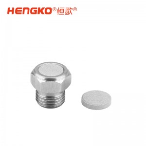 恒歌金屬氣動消音器用于電磁閥、氣缸、空壓機等設(shè)備消音降噪