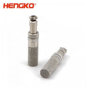 工廠不銹鋼溫濕度傳感器探頭外殼_溫濕度通氣孔帶電纜密封套一體成型無縫對(duì)接