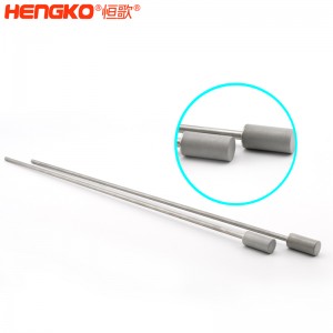 廠家批發(fā)316L不銹鋼長桿不銹鋼曝氣頭耐腐蝕防塵，用于二氧化碳/氧氣擴散